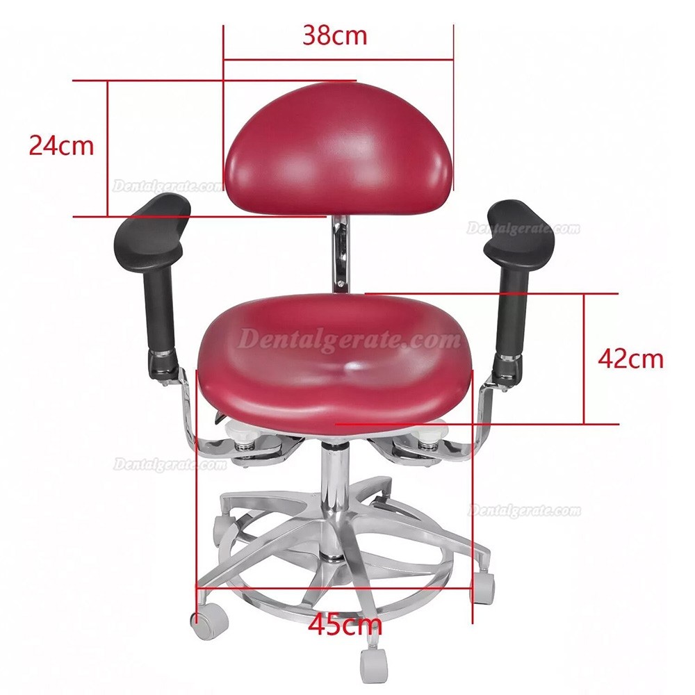 TYTC JKS 037 Dental Mikroskop Hocker, Chirurgenstuhl mit Armlehne